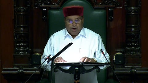 கர்நாடக பேரவையில் ஆளுநர் வெளிநடப்பு: முதல்வர் சித்தராமையா கண்டனம்