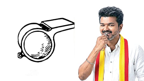 தமிழக வெற்றிக் கழகத்துக்கு ‘விசில்’ சின்னம் கிடைத்தது எப்படி?