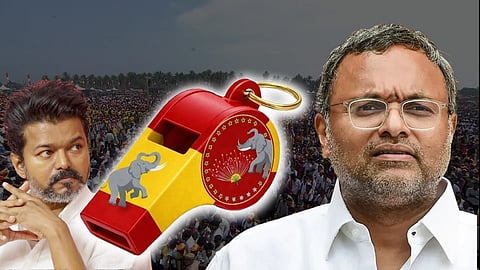 ‘விசில்’ சின்னத்துக்கு ரெஸ்பான்ஸ் எப்படி? - கார்த்தி சிதம்பரம் ‘அசைன்மென்ட்’ சலசலப்பு