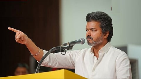 தவெக தலைவர் விஜய்