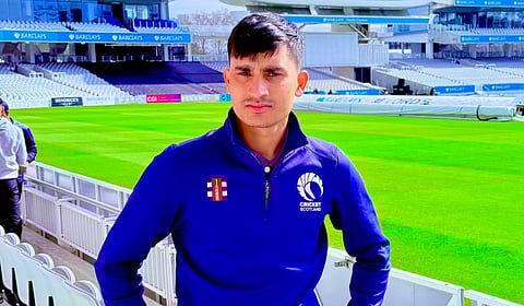 ஸ்காட்லாந்து அணியில் இடம்பிடித்த ஆப்கன் வம்சாவளி வீரர்!