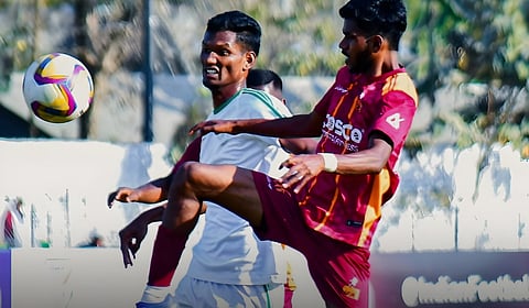 சந்தோஷ் டிராபி கால்பந்து: தமிழ்நாடு - மேற்கு வங்கம் ஆட்டம் டிரா