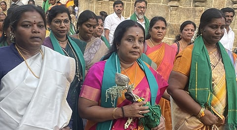 “என்டிஏ பிரச்சார கூட்டத்தை பார்த்து திராவிட மாடல் அரசுக்கு பதற்றம்” - வானதி சீனிவாசன்