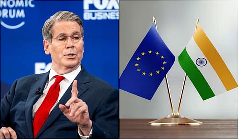 ஐரோப்பா - இந்தியா ஒப்பந்தம் ஏமாற்றம் அளிக்கிறது: அமெரிக்க நிதியமைச்சர் கருத்து