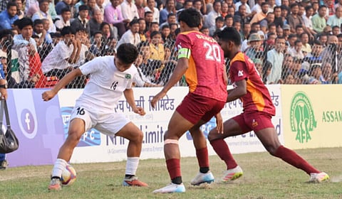 சந்தோஷ் டிராபி கால்பந்து: கால் இறுதிச் சுற்றில் தமிழ்நாடு அணி