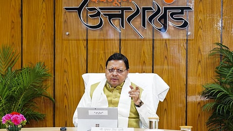 உத்தராகண்ட் முதல்வர் புஷ்கர் சிங் தாமி