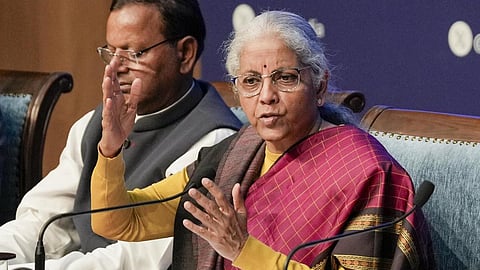 நிதியமைச்சர் நிர்மலா சீதாராமன்