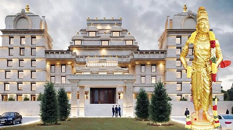 தஞ்சாவூர் தமிழ்ப் பல்கலைக்கழகத்தில் அமைக்கப்பட உள்ள மாபெரும் சோழர் அருங் காட்சியகத்தின் மாதிரி படம்.