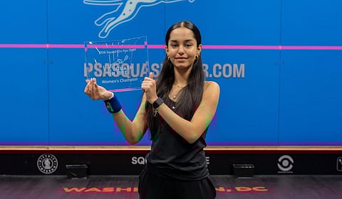 ஃபயர் ஓபன் ஸ்குவாஷ் போட்டி - அனஹத் சிங் சாம்பியன்