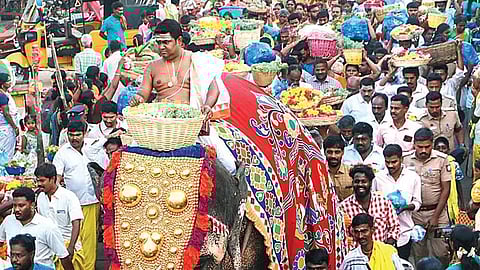 மார்ச் 8-ல் சமயபுரம் கோயிலில் பூச்சொரிதல் விழா: திமுக மாநில மாநாடு தேதி மாற்றப்படுகிறதா?