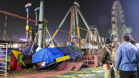 ஹரியானாவில் ராட்டினம் உடைந்து போலீஸ் இன்ஸ்பெக்டர் உயிரிழப்பு