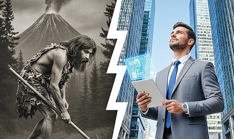 நிமிர்ந்து நின்ற மனித இனம்! - இடுப்பு எலும்பின் மாற்றங்களில் நிகழ்ந்த புரட்சி