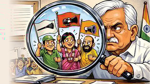 ஆதாயம் தேடி அவதாரம் எடுக்கும் புதுக் கட்சிகள்: அதற்கும் அணை போட்ட தேர்தல் ஆணையம்