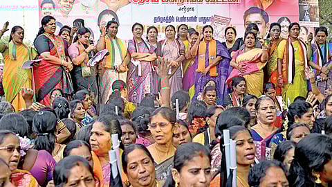 தமிழகத்தில் பெண்களுக்கு எதிரான குற்றங்கள் 33 சதவீதம் அதிகரிப்பு: வானதி சீனிவாசன் குற்றச்சாட்டு