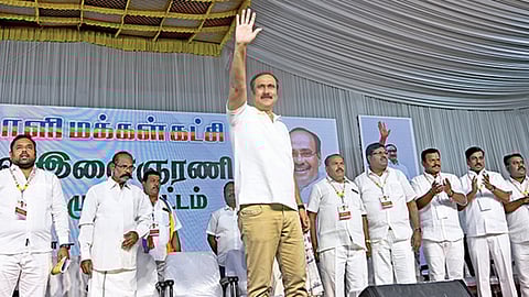 “பணத்தை மட்டுமே நம்பி தேர்தலை திமுக சந்திக்கிறது” - அன்புமணி குற்றச்சாட்டு