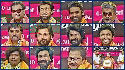 தமிழக அரசின் திரைப்பட, சின்னத்திரை விருதுகள்: துணை முதல்வர் உதயநிதி ஸ்டாலின் வழங்கினார்