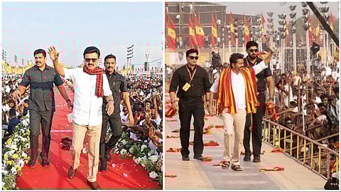 ஹலோ மைக் டெஸ்ட்டிங்... - கார்ப்பரேட் ஸ்டைலுக்கு மாறி வரும் கட்சி மேடைகள்