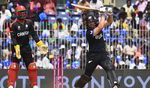 கிளென் பிலிப்ஸ், ரச்சின் ரவீந்திரா விளாசலில்: சூப்பர் 8 சுற்றில் நுழைந்தது நியூஸி.