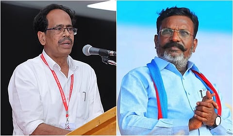 மு.வீரபாண்டியன், திருமாவளவன்