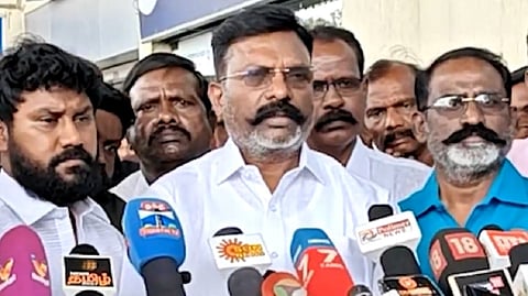 “தேர்தல் வெற்றிக்குப் பின் அதிகாரப் பகிர்வு பற்றி பேசலாம்” - திருமாவளவன்