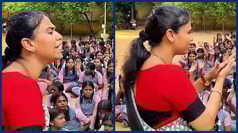 அரசு பள்ளி நிகழ்வில் மகளிர் உரிமைத் தொகைக்கு எதிரான கருத்தால் சர்ச்சை!