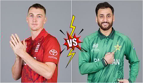 சூப்பர் 8 சுற்றில் இன்று இங்கிலாந்து - பாகிஸ்தான் மோதல்