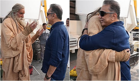 ‘கல்கி 2’ படப்பிடிப்பு தொடக்கம்: அமிதாப் பச்சன் – கமல் சந்திப்பு