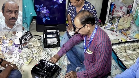 ஒடிசாவில் லஞ்சம் வாங்கும்போது கைதான சுரங்கத் துறை அதிகாரி வீட்டில் கட்டுக்கட்டாக ரூ.4 கோடி பறிமுதல்