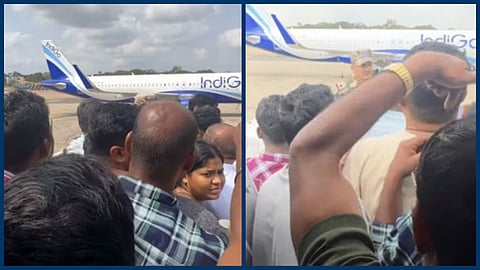 சென்னை - சிங்கப்பூர் விமானத்தில் ஏசி பழுது: ஓடுபாதையில் விமானத்தை நிறுத்திவிட்டு விமானி சென்றதால் பயணிகள் தவிப்பு