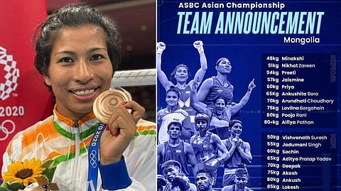 ஒலிம்பிக்கில் பதக்கம் வென்ற லோவ்லினா போர்கோஹெய்ன் | ஆசிய குத்துச்சண்டை போட்டியில் பங்கேற்கும் இந்திய அணி பட்டியல்