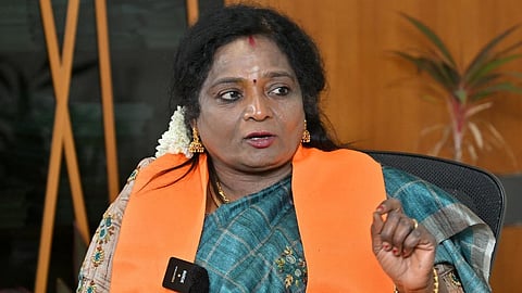 பிரதமரை வரவேற்க வராத முதல்வர்: தமிழிசை கண்டனம்