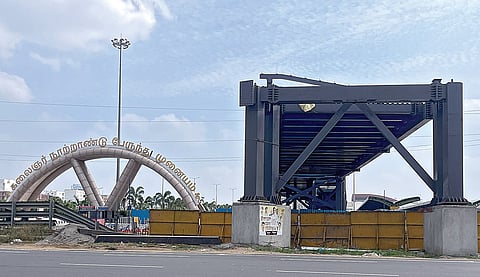 கிளாம்பாக்கத்தில் விரைவில் பயன்பாட்டுக்கு வருகிறது ரயில், பேருந்து நிலையத்தை இணைக்கும் ஆகாய நடைபாதை!