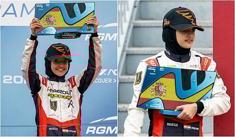 கார்ட்டிங் பந்தயத்தில் அதிகா மிர் சாதனை