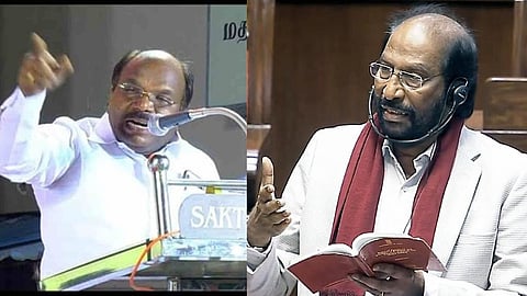 மாநிலங்களவை எம்.பி. தேர்தல்: திமுக சார்பில் திருச்சி சிவா, கான்ஸ்டன்டைன் ரவீந்திரன் போட்டி