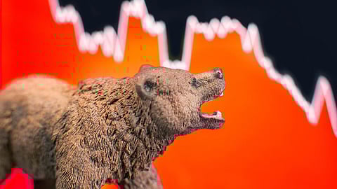 சென்செக்ஸ், நிஃப்டி புள்ளிகள் மீண்டும் வீழ்ச்சி: ஒரே நாளில் ரூ.3 லட்சம் கோடி இழப்பு