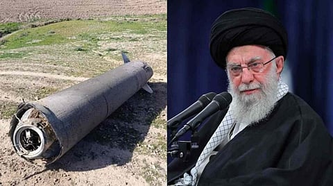 காமேனியை கொல்ல புளூ ஸ்பேரோ ஏவுகணை வீசிய இஸ்ரேல்