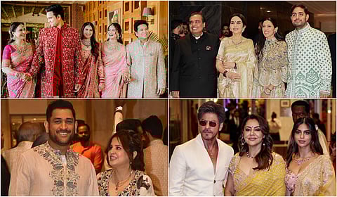 அர்ஜுன் டெண்டுல்கர் - சானியா சந்தோக் திருமண ஆல்பம்!