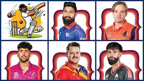 lடி.எஸ்.ஐரி, பாஸ் டி லீட், அலிஷன் ஷராஃபு, பென் மனென்டி, யுவராஜ் சாம்ரா