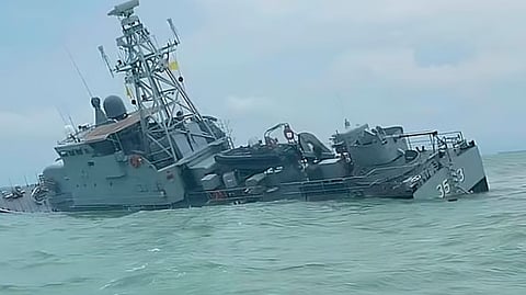 ஈரான் போர்க் கப்பல் மூழ்கியபோது மீட்புப் பணியில் ஈடுபட்ட இந்திய கடற்படை