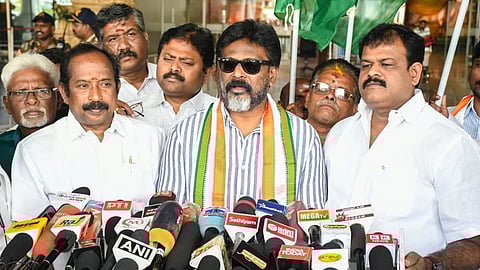 “தமிழக, திருச்சி பிரச்சினைகளுக்கு குரல் கொடுப்பேன்” - கிறிஸ்டோபர் திலக் உறுதி