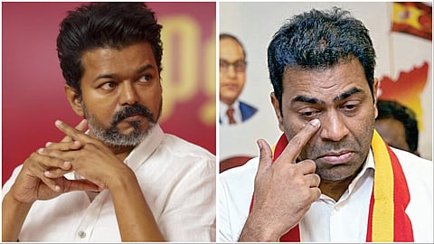 கூட்டணி வாய்ப்புகளை கோட்டை விட்ட தவெக: ஆதவ் மீது ஆதங்கத்தைக் கொட்டிய விஜய்