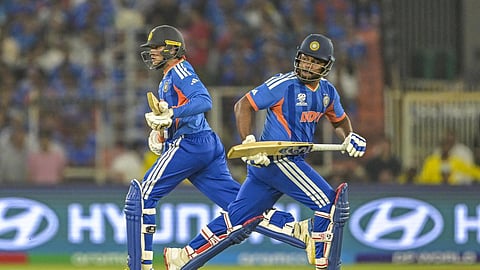 நியூஸிலாந்து அணிக்கு 256 ரன்கள் இலக்கு நிர்ணயித்த இந்தியா | T20 World Cup Final