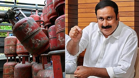 எரிவாயு உருளைகளுக்கு ரூ.100 மானியம் வழங்க திமுக அரசுக்கு அன்புமணி வலியுறுத்தல்