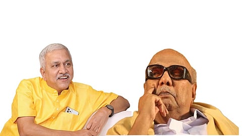 “தமிழகம் காவிமயமாக துணை நின்றவர் கருணாநிதி” - ஃப்ளாஷ் பேக் பேசும் நாராயணன் திருப்பதி