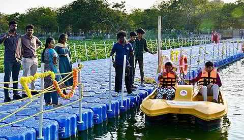 மதுரை வண்டியூர் பூங்காவில் குதூகலிக்க திரளும் மக்கள்! - ஒரு விசிட் ரிப்போர்ட்