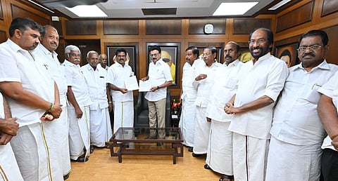 திமுக கூட்டணியில் கொமதேகவுக்கு 2 தொகுதிகள் ஒதுக்கீடு: உதய சூரியன் சின்னத்தில் போட்டி