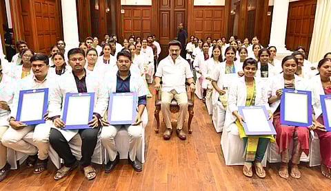 சுகாதாரம், கால்நடை துறைகளில் 542 மருத்துவர்கள்: நியமன ஆணைகளை முதல்வர் ஸ்டாலின் வழங்கினார்