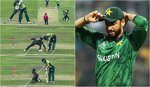 ‘கொஞ்சமாவது ஸ்போர்ட்ஸ்மேன் ஸ்பிரிட் வேண்டாமா?’ - மெஹதி ஹசனுக்கு சல்மான் அகா கேள்வி