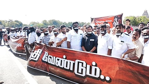 “ஒரே வாரத்தில் 15 பாலியல் குற்றங்கள்... திமுக கூட்டணி கட்சிகள் மவுனம்!” - அதிமுக நிர்வாகி குற்றச்சாட்டு