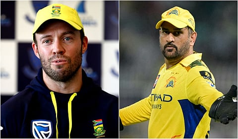 முன்வரிசையில் தோனி களமிறங்க வேண்டும்: டி வில்லியர்ஸ் யோசனை